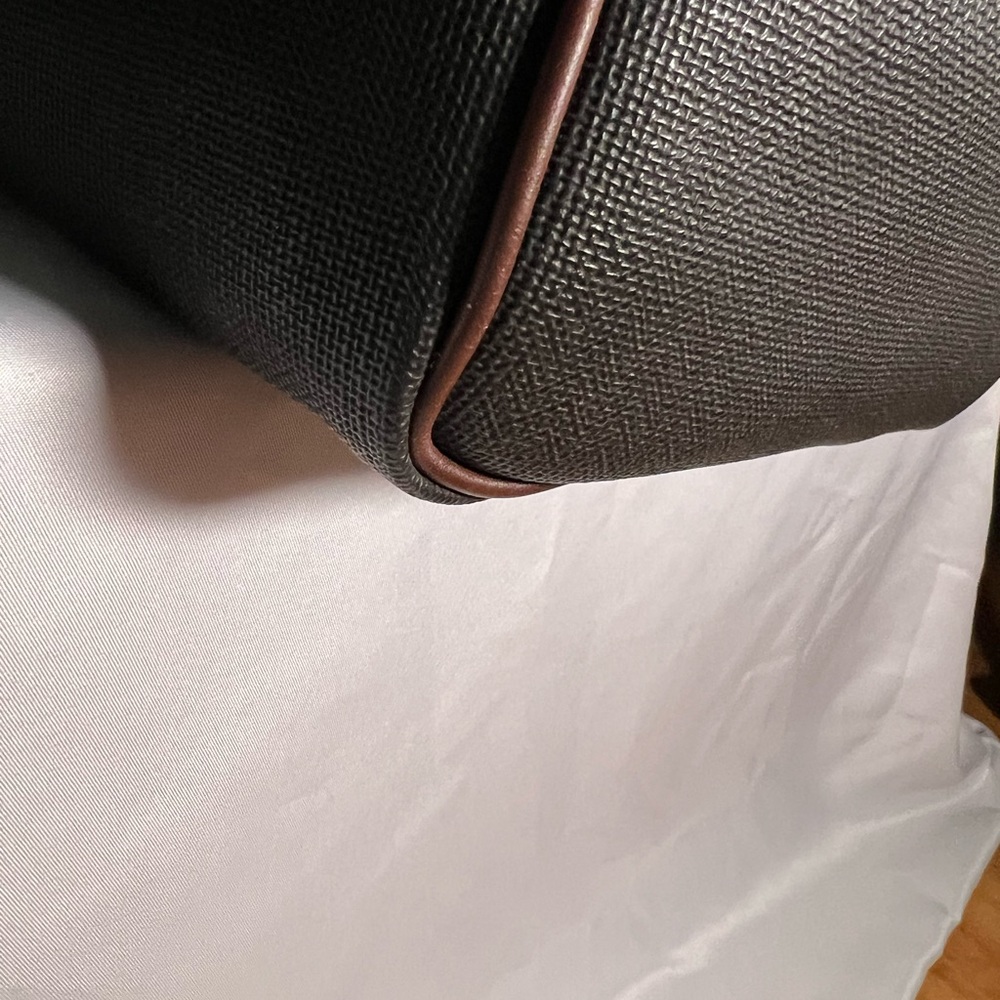 Dunhill Black and Brown Duffel Bag with Lock - Picture 9 of 15